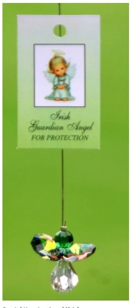 Di Giuliani Crystal Irish Guardian Angel - Image 1 of 1