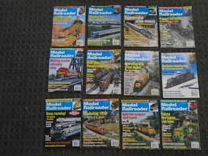 12 ISSUES 2002 MODEL RAILROADER MAGAZINE COMPLETE SET FOR THE YEAR - Picture 1 of 7