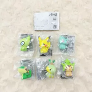 BANDAI Gashapon Capsule toys Figure ColleChara! Pokemon 3 All 6 Types Set G50047 - Picture 1 of 4