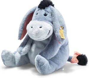 Steiff Disney felpa suave y tierno Winnie the Pooh's friends Eeyore - Imagen 1 de 3