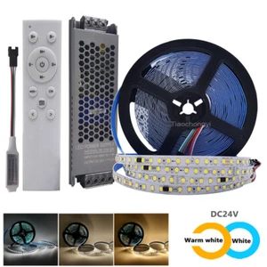 24V WS2811 Running Water LED Strip 2835 120LEDs/m Horse Race Light stirp kit - Picture 1 of 21