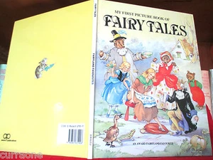 Rene Cloke PICTURE BOOK FAIRY TALES 1976 HC Goldilocks UGLY DUCKLING Cinderella - Picture 1 of 6