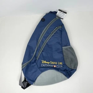 Bolso bandolera individual Disney Cruise Line Castaway Club con etiquetas - Imagen 1 de 13