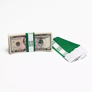 1,00 Self Sealing Currency Bands- $250 Denomination - Picture 1 of 2