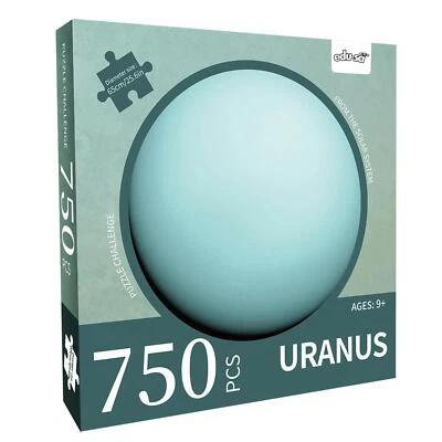 EDU SCI Edu-Sci Sonnensystem Weltraum Planet Puzzle Herausforderung 750-teiliges Uranus-Puzzle