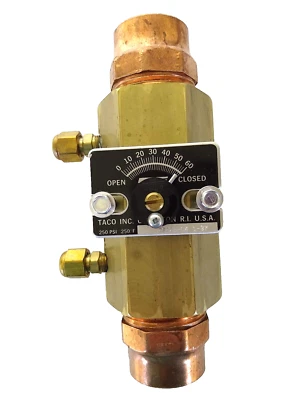 Setter de circuitos TACO CS125 C4 con parada de memoria 1 1/4 sudor Foto 1 de 4