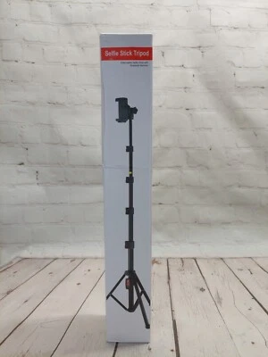 Extendable Selfie Stick Tripod Stand Wireless Bluetooth Remote Up To 57 In. - Image 1 of 4