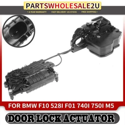 Actuador de bloqueo de pestillo de puerta trasera derecha para BMW F02 F10 535i 550i 535d M5 2013-2016 Foto 1 de 4