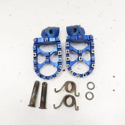 Yamaha YZ450F - Juego de estriberas CNC azules - 2018 YZ450 Foto 1 de 4