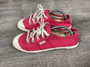 Keen Womens Size 8 Maderas Berry Pink Canvas Casual Comfort Shoes Vulcanized - Picture 1 of 11