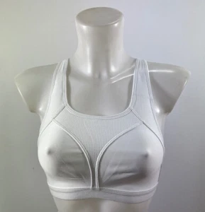 New Ex M&S White Extra High Impact Multiway Sports Bra UK 32  - 42 C-G - Picture 1 of 12