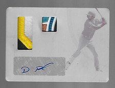 Dustin Fowler 2019 Panini  Immaculate Collection Autographs Dual Patch 1/1  ⚾