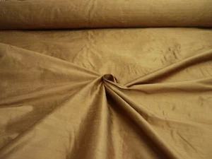 TELAR MANUAL 100% SEDA DUPION 54" ANCHO ""CANELA"" POR MEDIA MT - Imagen 1 de 1
