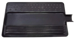 7" x 4" Black Plastic Bead Sorting Tray Jewelry Making Beading Tool - Picture 1 of 1