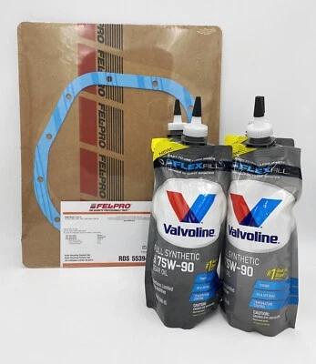 Ford F-250 F-350 Super Duty 2015-2019 aceite de transmisión diferencial trasero junta 75 W-90 Foto 1 de 4