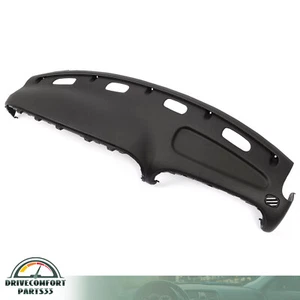 Black Dashboard Panel Dash Pad Board Cover For 1998-02 Dodge Ram 1500 2500 3500 - Picture 1 of 16