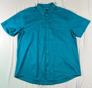 Joesusa. Com Adult Man Size X Large Button Up Casual Short Sleeve Shirt - Picture 1 of 10