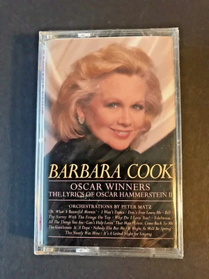 Oscar Winners, by Barbara Cook, SEALED - NEW, Cassette, DRG Records, 1997, RARE - Image 1 of 4