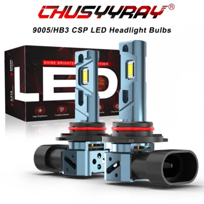 Kit de bombillas faros LED blancos 9005 para Chrysler 300 2016-2019 -2x 6500K 25000LM Foto 1 de 4