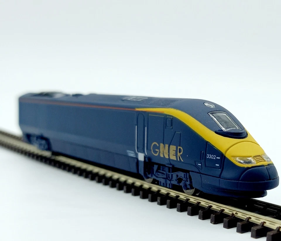 N Gauge Scale British Rail GNER EUROSTAR Tunnel Locomotive Train Railway Model - Image 1 of 4