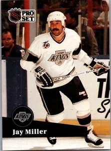 1991-92 NHL Pro Set - French #402 Jay Miller - Picture 1 of 2