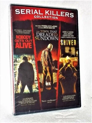 Serial Killers: Shiver/Nobody Gets Out Alive/The Town That Dreaded Sundown (DVD) - Image 1 of 2