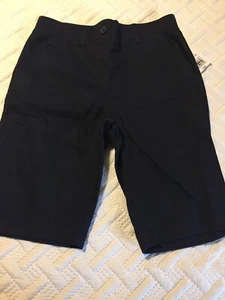 Izod Stretch Knit Waist Uniform Short For Girl Navy blue School Uniform - Picture 1 of 6