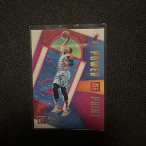 2020-21 Donruss Panini - #3 - Bam Adebayo - Power in the Paint