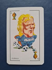 Rare 1975 LASZLO KUBALA card #5 Red Back Ediciones Amarika Barcelona Spain