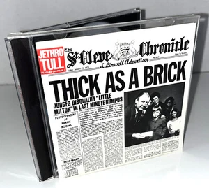 THICK AS A BRICK by Jethro Tull Early CD Reissue of 1972 Classic on Chrysalis - Picture 1 of 4