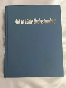 Book Aid To Bible Understanding 1971 Watchtower Bible & Tract Society Hardcover - Picture 1 of 16