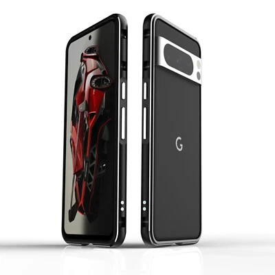 Для Google Pixel 8 Pro / 8 гибридный алюминиевый металлический бампер защитный чехол - Изображение 1 из 4