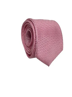 Pierre Cardin - Men's Pink  tie  100% Silk Neck Tie 3"W x 58"L - Image 1 of 4