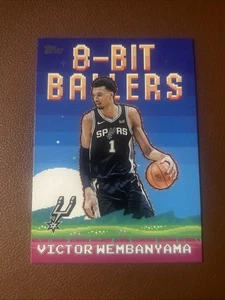 2025 Topps Victor Wembanyama 8 Bit Ballers - Picture 1 of 10