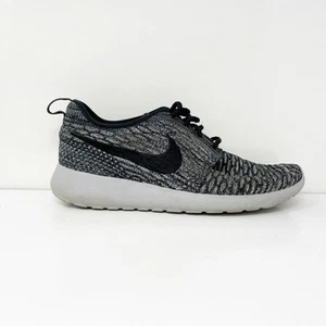 Nike Womens Roshe Run Flyknit 704927-007 Gray Running Shoes Sneakers Size 8 - Picture 1 of 12