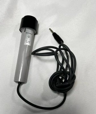 Vintage Sony Cardioid F-25 IMP Low Microphone Good Condition EUC - Image 1 of 4