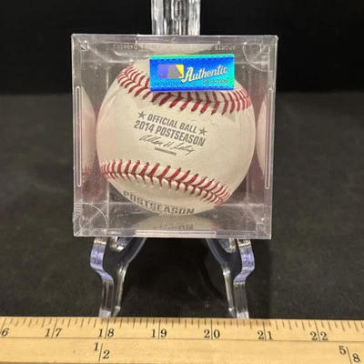 Rawlings Official Baseball 2014 MLB Postseason Ball Stamped NISB - Image 1 of 4