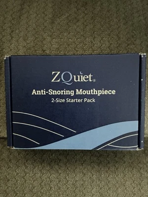 New ZQuiet Anti-Snoring Mouthpiece, 2 Size Starter Pack - Sealed - Image 1 of 3