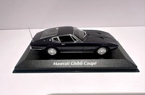 Maxichamps Minichamps 1969 Maserati Ghibli Coupe 1:43 Scale READ DESC. - Picture 1 of 9