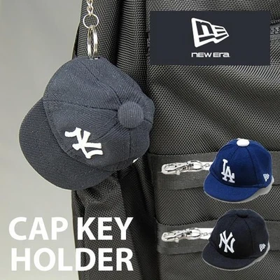 New Era Mini Cap Keychain Gift charm LA Dodgers MLB Official Blue Logo New JAPAN - Image 1 of 4