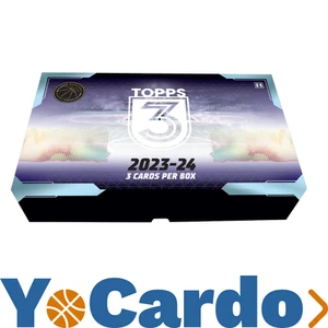 2023-24 Topps Three Basketball NBA Hobby Box - Bild 1 von 1