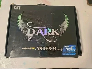 DFI LANParty DK 790FXB-M2RSH AM3 AMD 790FX ATX AMD Motherboard Rare Find - Picture 1 of 12