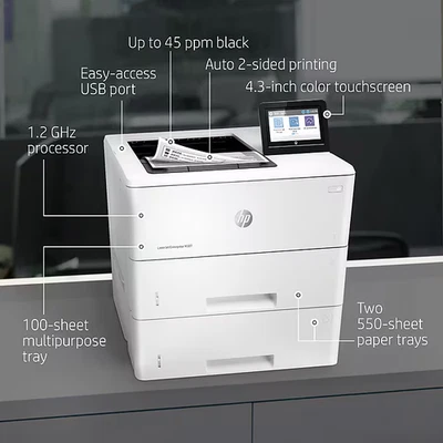 HP LaserJet Enterprise M507x Stampante Laser Ad Alte Prestazioni - 1PV88A -NUOVA - Immagine 1 di 4