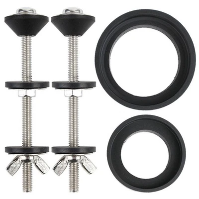 Rubber Seals Toilet Cistern Parts Convenient Replacement Secure Connection - Image 1 of 4
