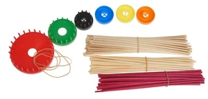 Juego de manualidades estrella de paja incluye instrucciones estrella de Navidad - Imagen 1 de 9