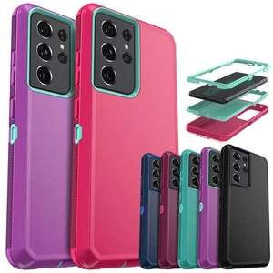 Funda resistente para teléfono Samsung Galaxy S24 S23 S22 S21 Ultra S20 FE S25+ - Imagen 1 de 59