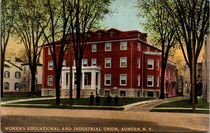 Women's Recreational & Industrial Union Auburn NY POSTCARD - Picture 1 of 2