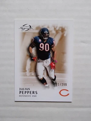 2011 Topps Legends Julius Peppers #101/299 Bronze - Image 1 of 2