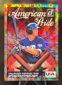2019 Donruss American Pride Spencer Torkelson #AP9  Torkelson - Picture 1 of 2