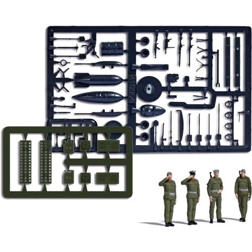 Busch - 4 NVA SOLDATEN STEHEND H0 - Image 1 of 1